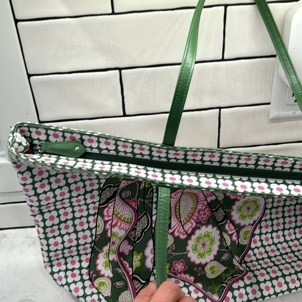 Vera Bradley Double Take Tote Olivia Pink